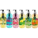 Uravas Store Eyüp Sabri Tuncer Sıvı Sabun Seti Ayvalık Zeytin Çiçeği, Çeşme Limonu, Japon Kiraz Çiçeği, Okyanus, Bodrum Mandalinası, Hawaii Ananas 500 ml