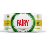 Uravas Store Fairy Çok Amaçlı Yüzey Temizlik Havlusu 100 Yaprak | Limon Yağlı | Beyaz Sirke & Karbonat | 48 Saat Temizlik Etkili | Iz Bırakmayan Formül