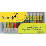 Uravas Store Fanart Academy Guaj Boya, Seti, 12X12 ml