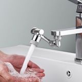 Uravas Store Faumıx 1080 Derece Dönebilen Robotik Kol Musluk Başlığı, Krom Kaplama, Modern, Lavabo Uzatma Aparatı