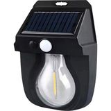 Uravas Store Fithome OR-118 Hareket Sensörlü Su Geçirmez Solar Bahçe Aydınlatma Duvar Lambası