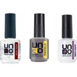 Uravas Store Fontenay Kalıcı Oje Set Uno Non-Acid Primerbond 15 ml Primer+Strong Base Coat 15 Ml+Top Coat 15 ml Şeffaf