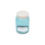 Uravas Store Fox Run Süngerli Seramik Mason Kavanoz Tutucu, 8,9 x 8,9 x 12,7 Cm, Mavi