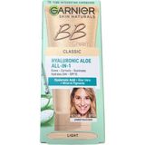 Uravas Store Garnier Bb Krem Hyaluronik Asit Aloe Vera Açık Ton Pompa Dispenserli 50ML