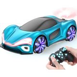 Uravas Store Giffy/oyuncak 2.4 Ghz Uzaktan Kumandalı Şarjlı Elektrikli Araba 4x4 Şarj Istasyonlu Buharlı LED Işıklı Sesli Müzikli Rc Araç Full Fonksiyon 4 Çeker Drift Atabilen 1200 Mah Şarjlı Pilli (Vivid Mavi)