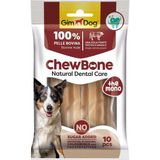 Uravas Store Gimdog Rawhide Sticks Burgu Köpek Çiğneme Kemiği 9-10 mm 80 gr 10'lu Naturel
