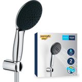 Uravas Store Grohe Vitalio Start 110 El Duşu Seti, 110MM Yuvarlak 2 Akışlı (Yağmur&jet) El Duşu, Duş Başlığı Tutucu, 1750MM Duş Hortumu, Duş Başlığı Seti, Krom, 27950001