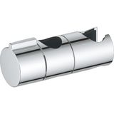 Uravas Store Grohe Vitalio Universal Duş Başlığı Tutucu, 22 mm Sürgülü Raylar ile Uyumlu, El Duşu Tutucu, Duş Başlığı Askısı, Hareketli, Ayarlanabilir, Krom, 27723001