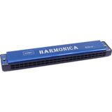 Uravas Store Harmonica Büyük Boy Mızıka Mavi
