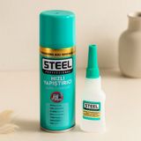 Uravas Store Hızlı Yapıştırıcı 100 ml + 20 G - Mdf Ahşap Metal Plastik Deri