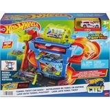 Uravas Store Hot Wheels Oto Yıkama Oyun Seti Hot Wheels Oto Yıkama Oyun Seti ve 1:64 Ölçekli Renk Değiştiren Araç HTN80