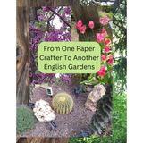 Uravas Store Independently Published From One Paper Crafter To Another English Gardens: Paper Pad, Vibrant Photos, English Gardens, Create Pad, Cut Out And Enjoy Book