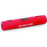 Uravas Store Izeltaş 375150012 Koaksiyel Kablo Sıyırıcı, Kırmızı, Diş 1/ıç 2