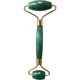 Uravas Store Jade Roller Yüz Masaj Aleti Çift Taraflı Yeşim Taşı Yeşil 2 Adet - Hayır Yaşlanma Karşıtı