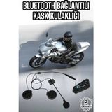 Uravas Store Kask Kulaklığı Motosiklet Intercom Interkom Dinleme Konuşma Özellikli Su Geçirmez