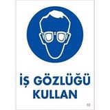 Uravas Store Katar Uyarı Levhası Iş Gözlüğü Kullan \
