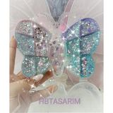 Uravas Store Kelebek Glitter Jel Far Paleti