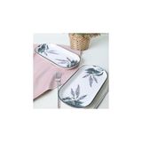 Uravas Store Keramika Çiçek Bahçesi Noyan Kayık Tabak 28 cm 2 Adet 18939