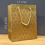 Uravas Store Küçük Boy Gold Ipli Karton Çanta