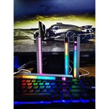 Uravas Store Kullanıma Uygun Rgb Sese Duyarlı Portatif Ekolayzer LED Çubuk