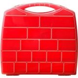 Uravas Store Kyrotech 20 Bölmeli Organizer, Küçük Parçalar Saklama Kutusu, Şeffaf Plastik Alet Düzenleyici Saklama Kutusu Vidalar, Cıvatalar, Çiviler, Boncuk Için Avandanlık Kırmızı