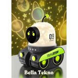 Uravas Store LED Görüntü Teknolojili, Full Hd, USB ve HDMI Girişli Çok Renkli Projektör Gece Lambası