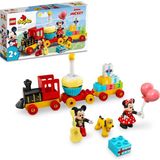 Uravas Store LEGO Duplo ǀ Disney Mickey ve Minnie Doğum Günü Treni 10941-2 Yaş ve Üzeri Çocuklar Için Rakamlı Doğum Günü Treni Içeren Eğitici Yapım Seti (22 Parça)