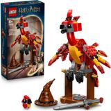 Uravas Store LEGO Harry Potter Fawkes: Dumbledore’un Anka Kuşu 76448-8 Yaş Üzeri Kız ve Erkek Çocuklar Için Kavrayıcı Pençeleri Olan Hareketli Fawkes Figürü Içeren Mitolojik Hayvan Figürü Yapım Seti (299 Parça)