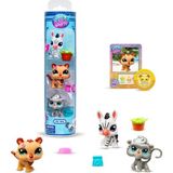 Uravas Store Littlest Pet Shop Bandai Zoo Pets BF00597 Seti, 3 Evcil Hayvan, Aksesuar, Koleksiyon Kartı ve Sanal Kod, 7. Nesil, Evcil Hayvanlar #96, #97, #98, 4 Yaşından Büyük Çocuklar +