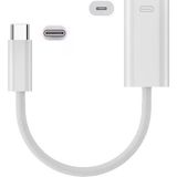 Uravas Store Livx 45W Type C To Lightning Kulaklık Dönüştürücü Hızlı Şarj iPhone iPad Macbook Yuva Çevirici Müzik Dinleme Arama Otgklk