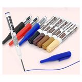 Uravas Store Long Nib Derin Delik Işaretleme Kalemi 12 Adet - 30MM Uzun Uçlu Mimari ve Marangoz Kalemi, Suya Dayanıklı Mürekkep, Metal, Ahşap ve Plastik Yüzeyler Için Ideal (Mavi)