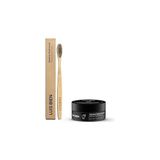 Uravas Store Luis Bien Aktif Karbon Diş Temizleme Tozu 50 gr ve Bambu Diş Fırçası Set