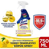 Uravas Store Lysol Çok Amaçlı Dezenfektan Yüzey Temizleyici Köpük Sprey 750 ml