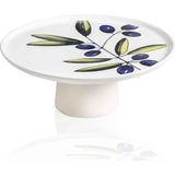 Uravas Store [marka] Olivos Ayaklı Servis Tabağı 10X26 cm