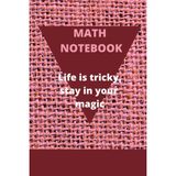 Uravas Store Math Notebook: A Squared Math Notebook Printed With Fine Lines With A Regular Grid For Plotting, Drawing, Scribbling Tables And Charts, And Getting Easy Mathematical Equations.