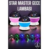 Uravas Store Mavi ve Mor Işıklı Projeksiyon Lambası