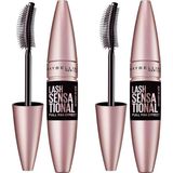 Uravas Store Maybelline New York 2'li Lash Sensational Yelpaze Etkili Intense Black Maskara - Ekstra Siyah Makyaj Seti