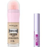 Uravas Store Maybelline New York Instant Perfector Glow 4 Etki 1 Arada Fondöten & Mini Tattoo Liner Gel Pencil Makyaj Seti