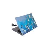Uravas Store Mcstorey MacBook Air 13 Inç M1 Uyumlu Sert Kapak Kılıf (2018–2020) | Van Gogh Esintili Sanat Baskı, Kristal Parlak, Sararmayan & Parmak Izi Bırakmayan | A1932 A2179 A2337 Yeşil Sarı