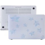 Uravas Store Mcstorey MacBook Air 13 Inç Uyumlu Desenli Mat Sert Kapak Kılıf | A1932 A2179 A2337 M1 | Ultra Ince Pc Hard Shell, Çizilme ve Darbe Koruma Mavi