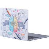 Uravas Store Mcstorey MacBook Air Kılıf 13 Inç – A1369 A1466 ile Uyumlu 2010-2017 Eski USB Girişli Model | Brain Beyin Desenli Sert Koruma Kapak | Ince, Hafif, Iz Bırakmayan Çizilmeye Dayanıklı Tasarım Beyaz