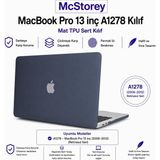 Uravas Store Mcstorey MacBook Pro Kılıf 13 Inç A1278 2008 2009 2010 2011 2012 Uyumlu Mat Sert Tpu Hardcase Çizilmez Darbeye Dayanıklı Ince Hafif Koruyucu Kapak Siyah