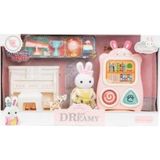 Uravas Store Mega Oyuncak Bay Dreamy Mini Tavşan Figürlü Okul Seti Çocuk Oyuncağı