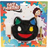 Uravas Store Mey Ithalat® 2591 Yüz Boyasi 1 Kalemli 6 Renkli Kedi Şkl Krtl
