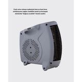 Uravas Store Mey Ithalat® Fanlı Elektrikli Isıtıcı Termostatlı Güvenli Yanmaz Plastik Gövde