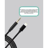 Uravas Store Mey Ithalat® Iphone Uyumlu Lightning – 3.5mm Aux Adaptör Kablo Stereo Ses Aktarım