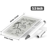 Uravas Store Mey Ithalat® Manyetik Mini Sihirli Yazı Tahtası 5,5" - 14 cm