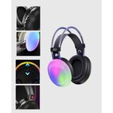 Uravas Store Mey Ithalat® Rgb Işıklı Kablosuz Kulaklık Bluetooth 5.3 800MAH Ergonomik Ipx4 Dayanıklı