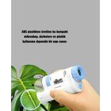 Uravas Store Mey Ithalat® Taşınabilir Mini Mikroskop LED Işıklı 80X–200X Büyütmeli ve Odak Ayarlı