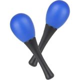 Uravas Store Midex ORF-MRC-06BL Örf Aletleri Mavi Marakas Plastik Maracas 2 Adet (Çift)